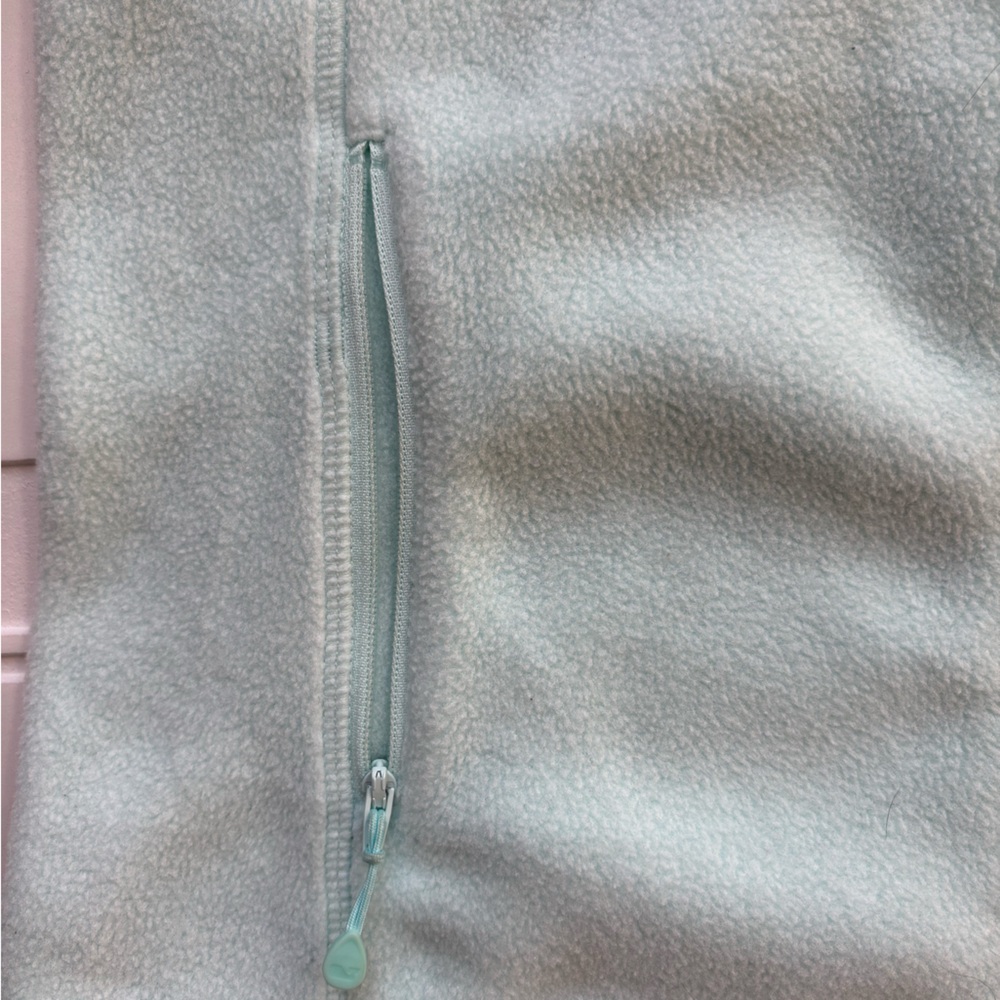 Vineyard Vines Women’s Fleece Full Zip Vest Mint Green Size XS - Picture 4 of 7